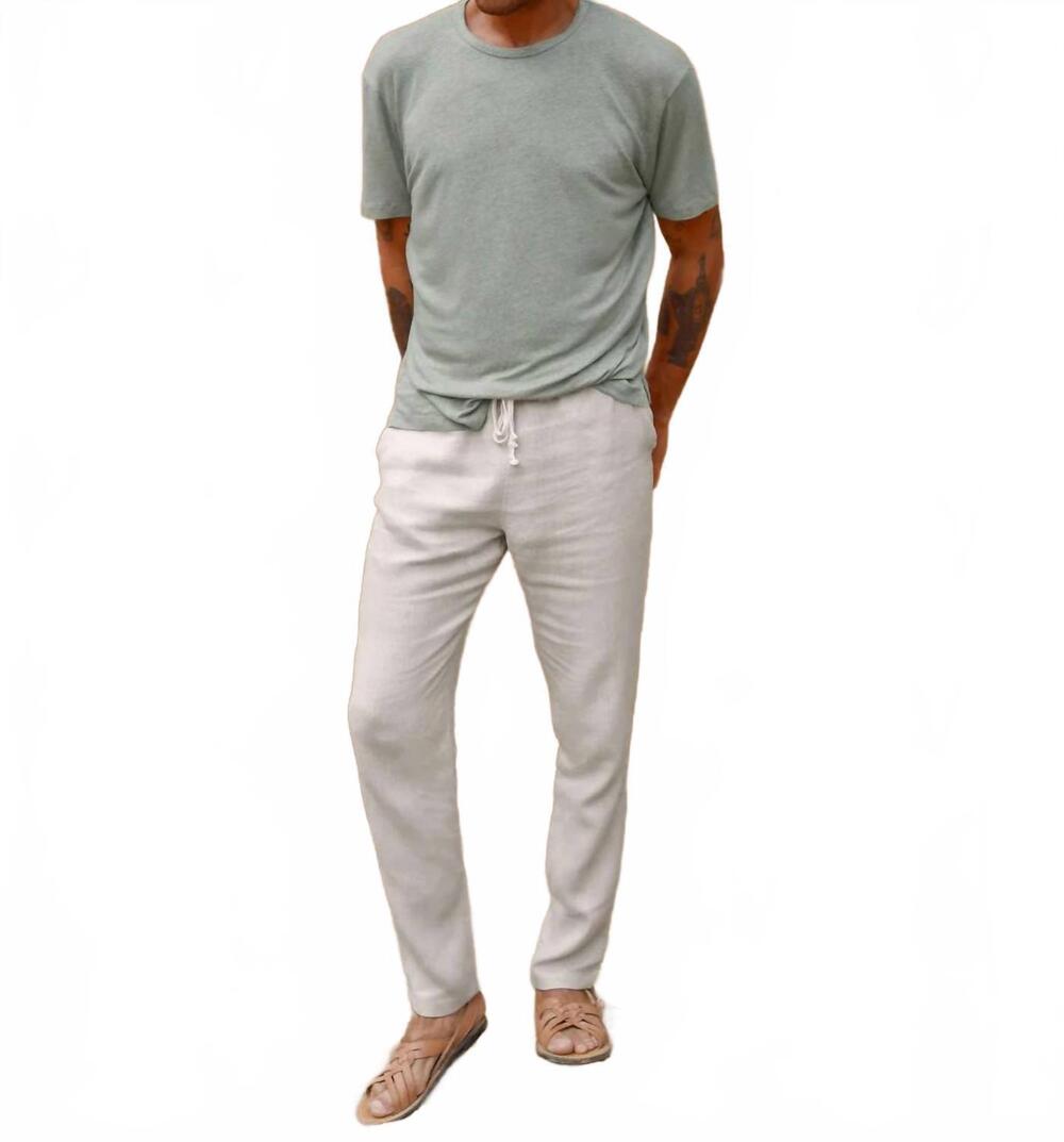 NEW ALEX CRANE sun crew neck short sleeve tee in moss